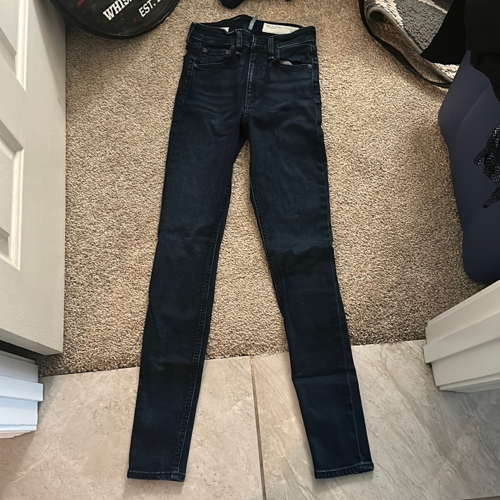 Rag and bone high rise skinny jeans size 23 nwot